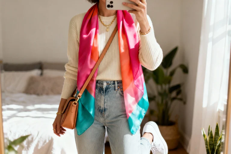 Feel-good Fashion: How a Colorful Scarf Can Boost Your Mood & Your Look Instantly