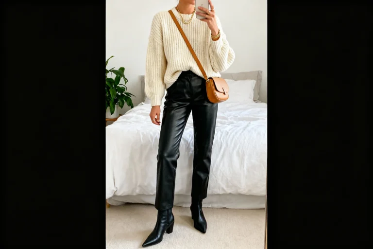 Leather Pants Outfit Ideas: a Complete Styling Guide You’ll Want to Wear on Repeat