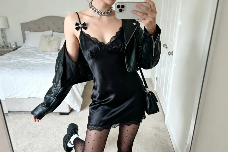 5 Dark Coquette Slip Dresses and Accessories for an Alt Gig You’ll Obsess Over