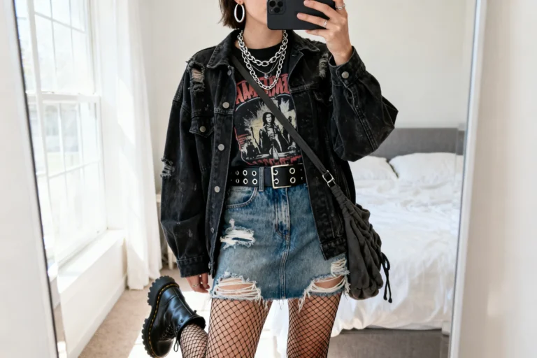 5 Edgy Denim Pieces for a Classic Grunge Concert Outfit That Actually Rock