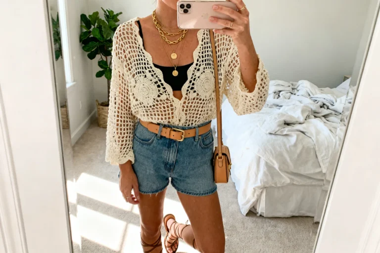 5 Ways to Style a Crochet Mesh Top: From Beach to Street You’ll Wear on Repeat