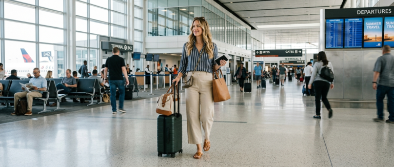 The Ultimate Chic Summer Travel Style: 5 Comfortable Airport Looks for Your Vacation