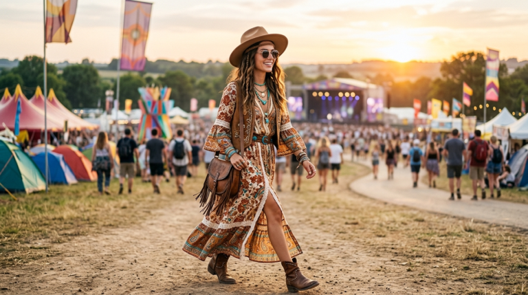 Boho Is Back: 5 Modern Bohemian Outfits for Music Festivals and Beyond to Try Now