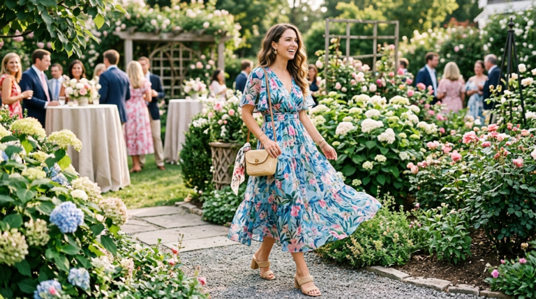 Garden Party Outfit: 5 Flowy Midi Dresses for Afternoon Events to Steal the Show