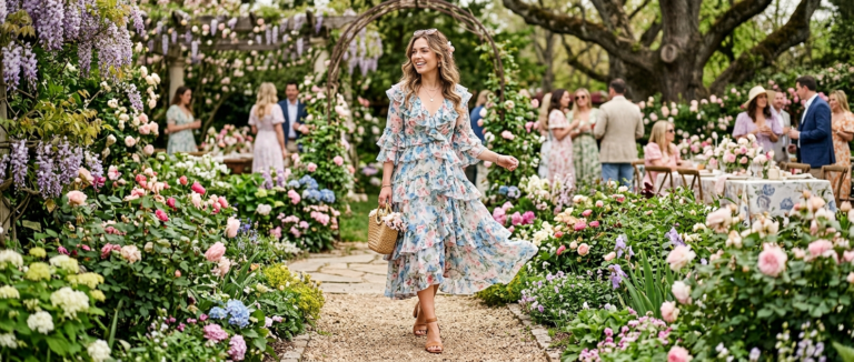 Garden Party Outfit: 5 Romantic Ruffle Dresses for Spring Celebrations You Need Right Now