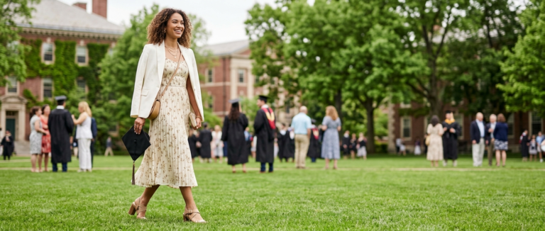 Graduation Outfits: 5 Heeled Sandals That Won’t Sink Into the Grass and Save Your Look